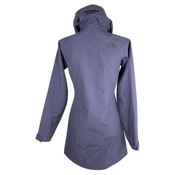 The North Face Women's Lunar Slate Dryzzle Futurelight Luxury Rain Jacket XS/C35 - Picture 4 of 16